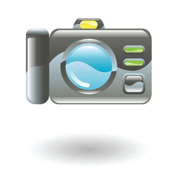 Illustration caméra — Image vectorielle