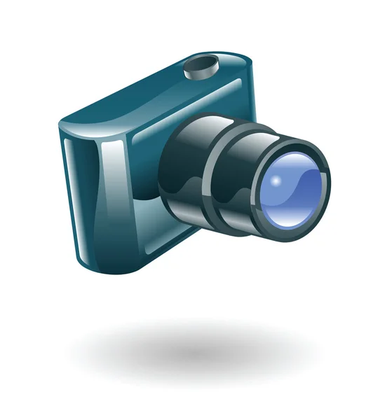 Ilustración cámara — Vector de stock
