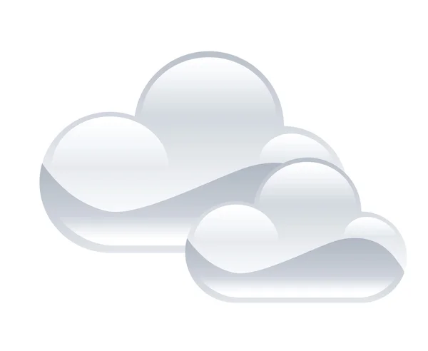 Εικονογράφηση σύννεφα — Διανυσματικό Αρχείο