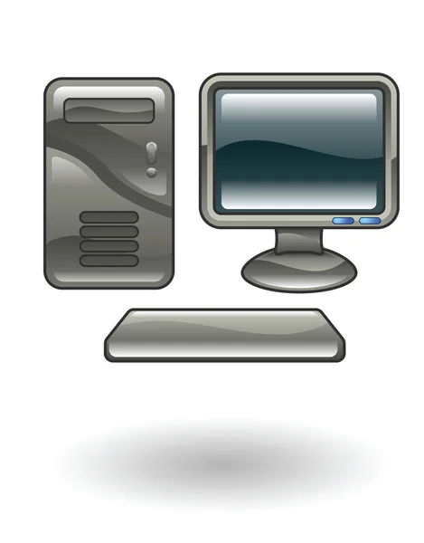 Ilustración informática — Vector de stock