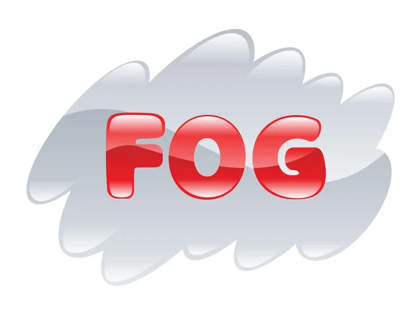 Illustration de brouillard — Image vectorielle
