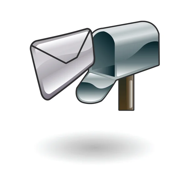 Mailbox illustration — Stock Vector