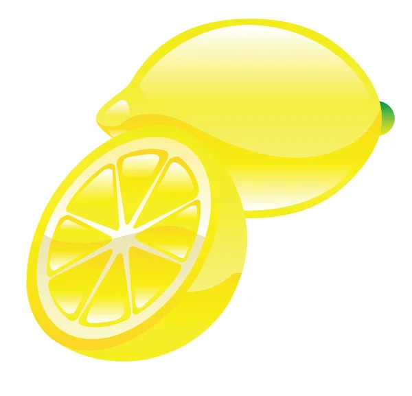 Citron ilustrace — Stockový vektor
