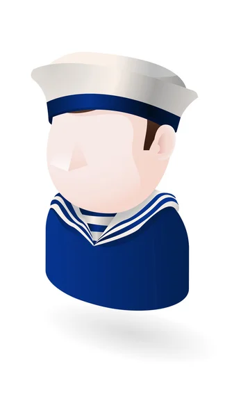 Ilustração marinheiro — Vetor de Stock