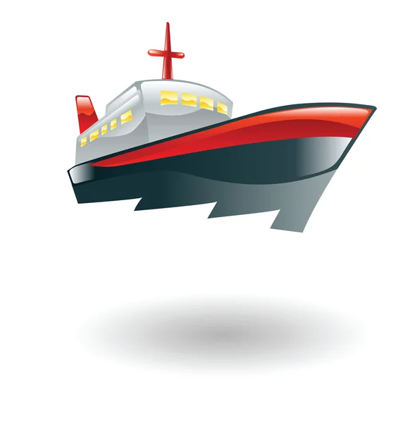 Ship illustration — Stock Vector