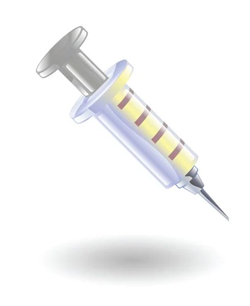 Syringe Illustration — Stock Vector