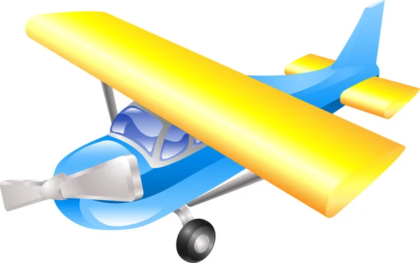 Caricature avion — Image vectorielle
