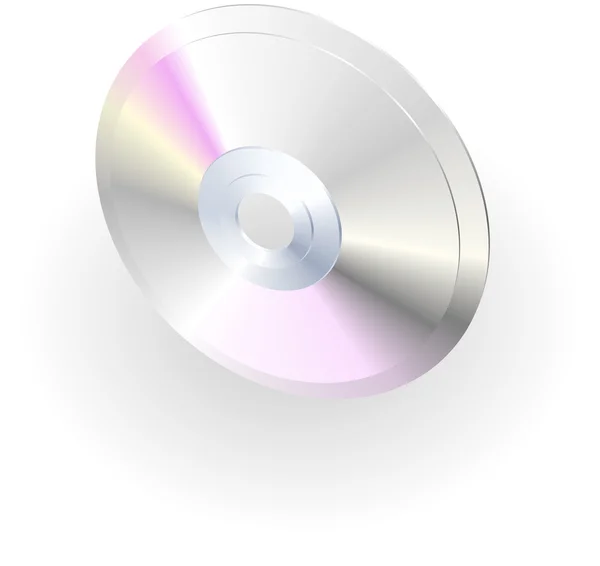 CD или DVD иллюстрация — стоковый вектор