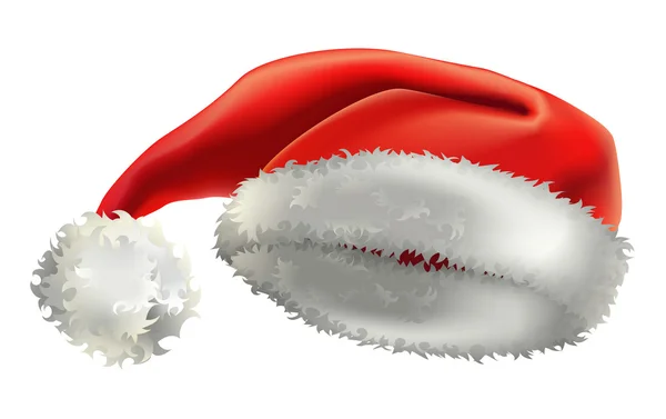 圣诞老人帽子 — 图库矢量图片