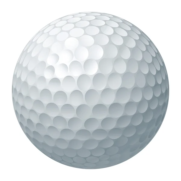 Golf ball illustration — Stock Vector