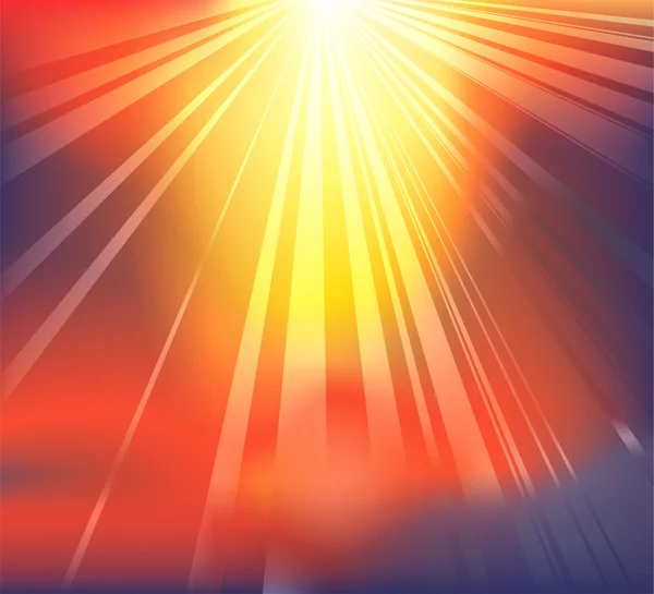 Himmelska ljus bakgrund — Stock vektor