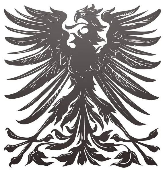 Imperial eagle design element — Stock Vector