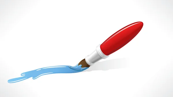Paintbrush resim — Stok Vektör