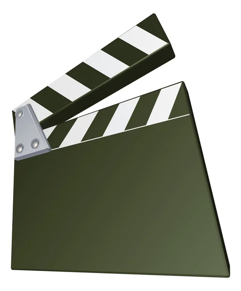 Film Filmklapper — Stockvector
