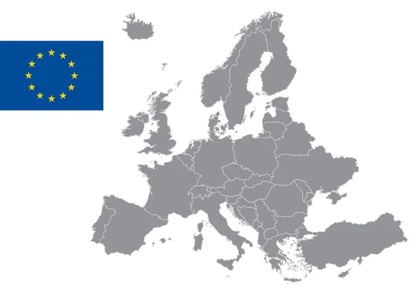 Европа Стоковая Иллюстрация