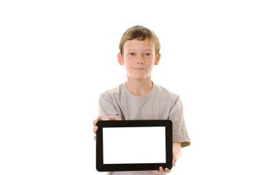Holding a tablet computer