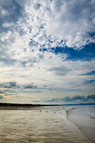 Portobello spiaggia vicino Edimburgo, Scozia — Foto Stock