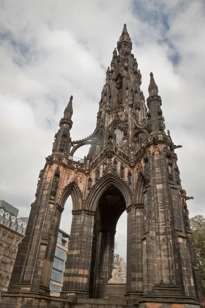 Edinburgh 'daki Scott Anıtı — Stok fotoğraf
