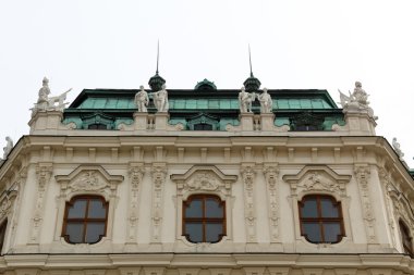 Back of castle Belvedere