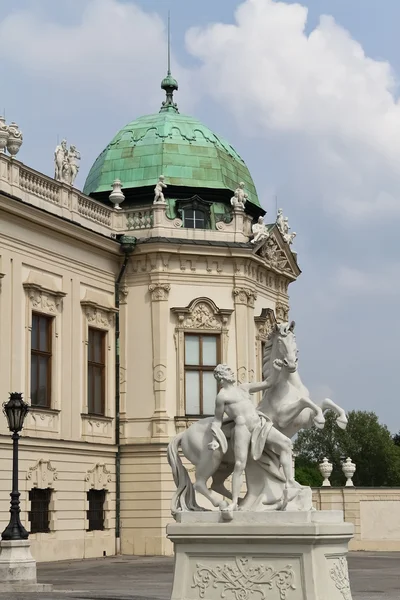 Δεξιά πτέρυγα του belvedere κάστρο — Φωτογραφία Αρχείου