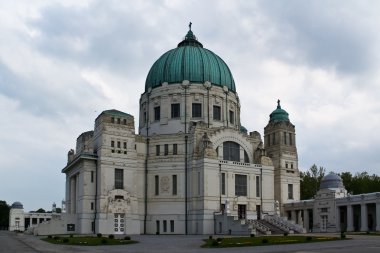 Vienna's cemetery church clipart