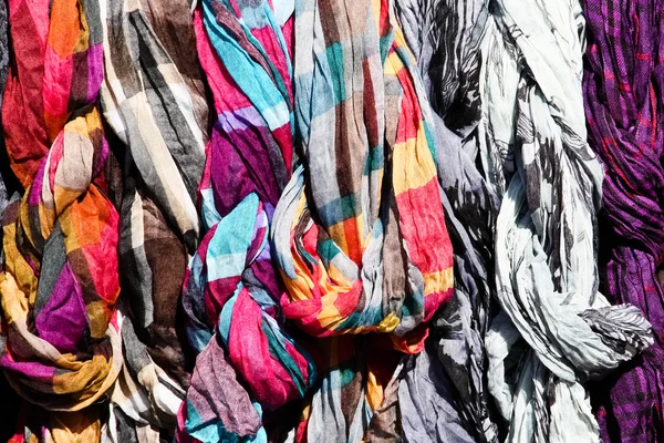 Un conjunto de bufandas —  Fotos de Stock