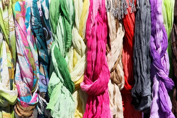 Набір шарфів — стокове фото