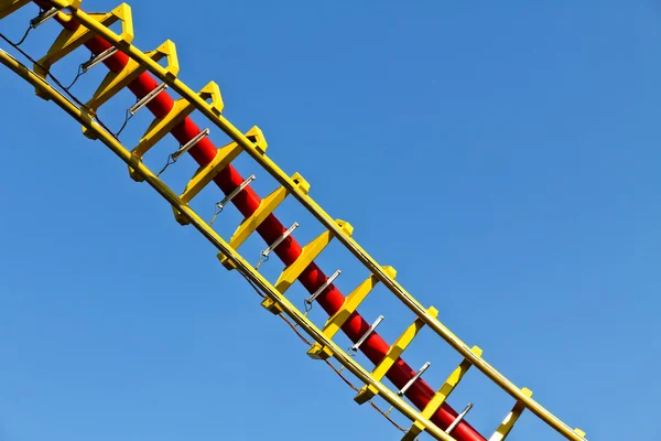 Spirala roller coaster — Zdjęcie stockowe