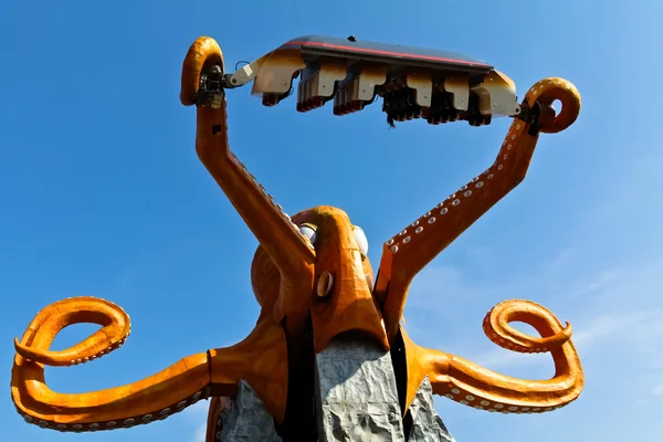 Chobotnice - vzhůru nohama — Stock fotografie
