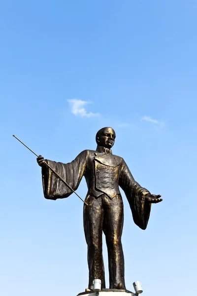 Цирк Бронзова статуя — стокове фото