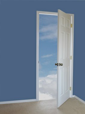 Door to freedom clipart