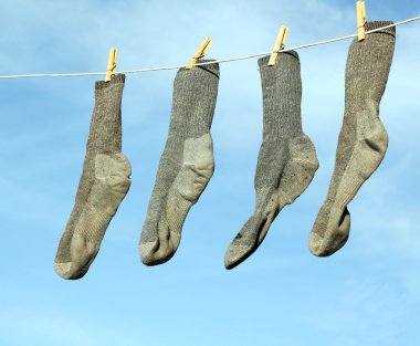 clothesline çorap