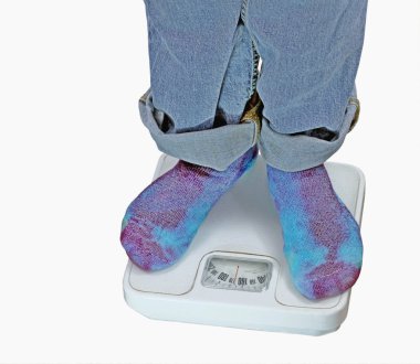 Weighing in clipart