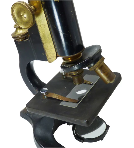 Vintage microscope — Stock Photo, Image
