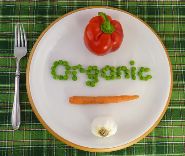 stock image Eat organic