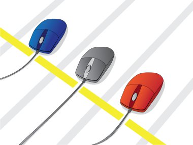 Computer mouses clipart