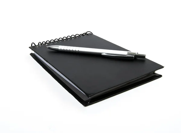 Almofada e caneta — Fotografia de Stock