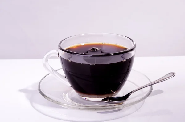 Pure black coffee — Stock Photo, Image