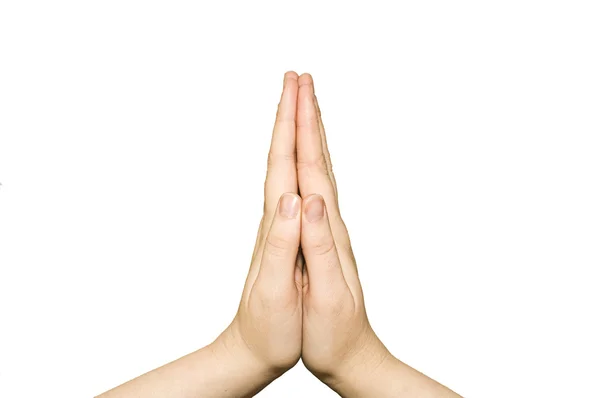 기도하는 손 — 스톡 사진