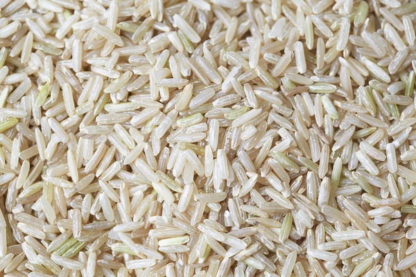 Brauner Bio-Reis aus Asien Stockbild