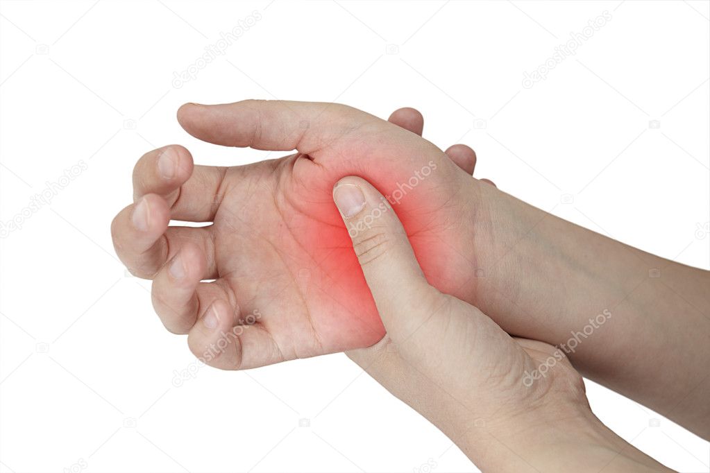 Femal hand Injury