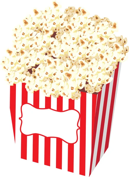 Popcorn Bag Illustration de stock — Photo