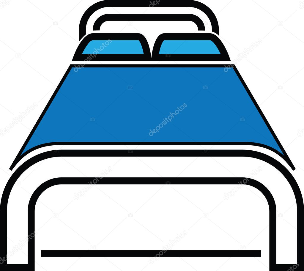 Bed Icon Vector Illustration