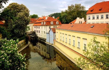 Prague - kampa watermill clipart