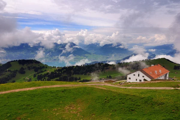Muntele Rigi, Elveția — Fotografie, imagine de stoc