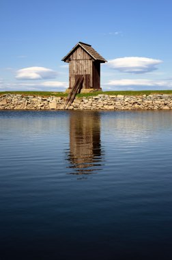 Lake Ottergrund in Banska Stiavnica clipart