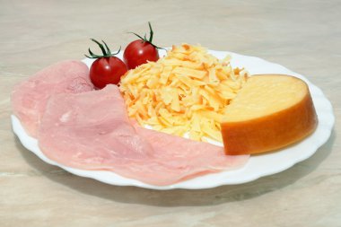 jambon - peynir - domates