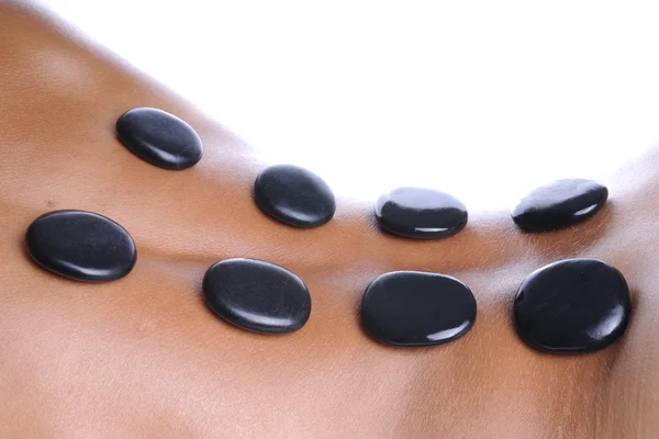 Massage - lava stone — Stock Photo, Image