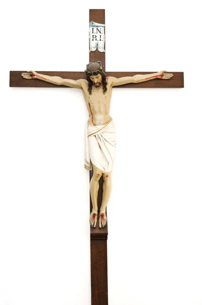 钉在十字架上的耶稣基督 — 图库照片