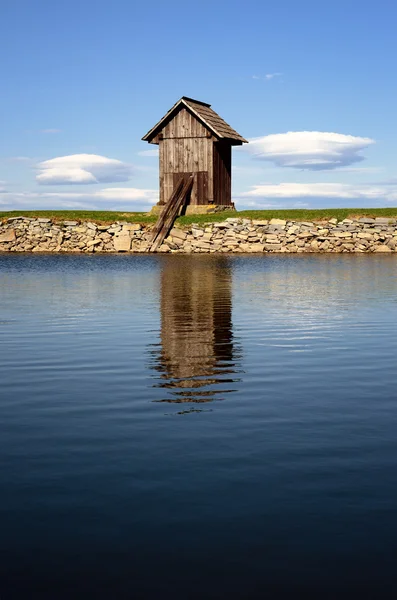 stock image Lake Ottergrund in Banska Stiavnica